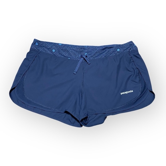 Patagonia Pants - Patagonia Strider Running Shorts Navy Blue Women’s Size Large Excellent
